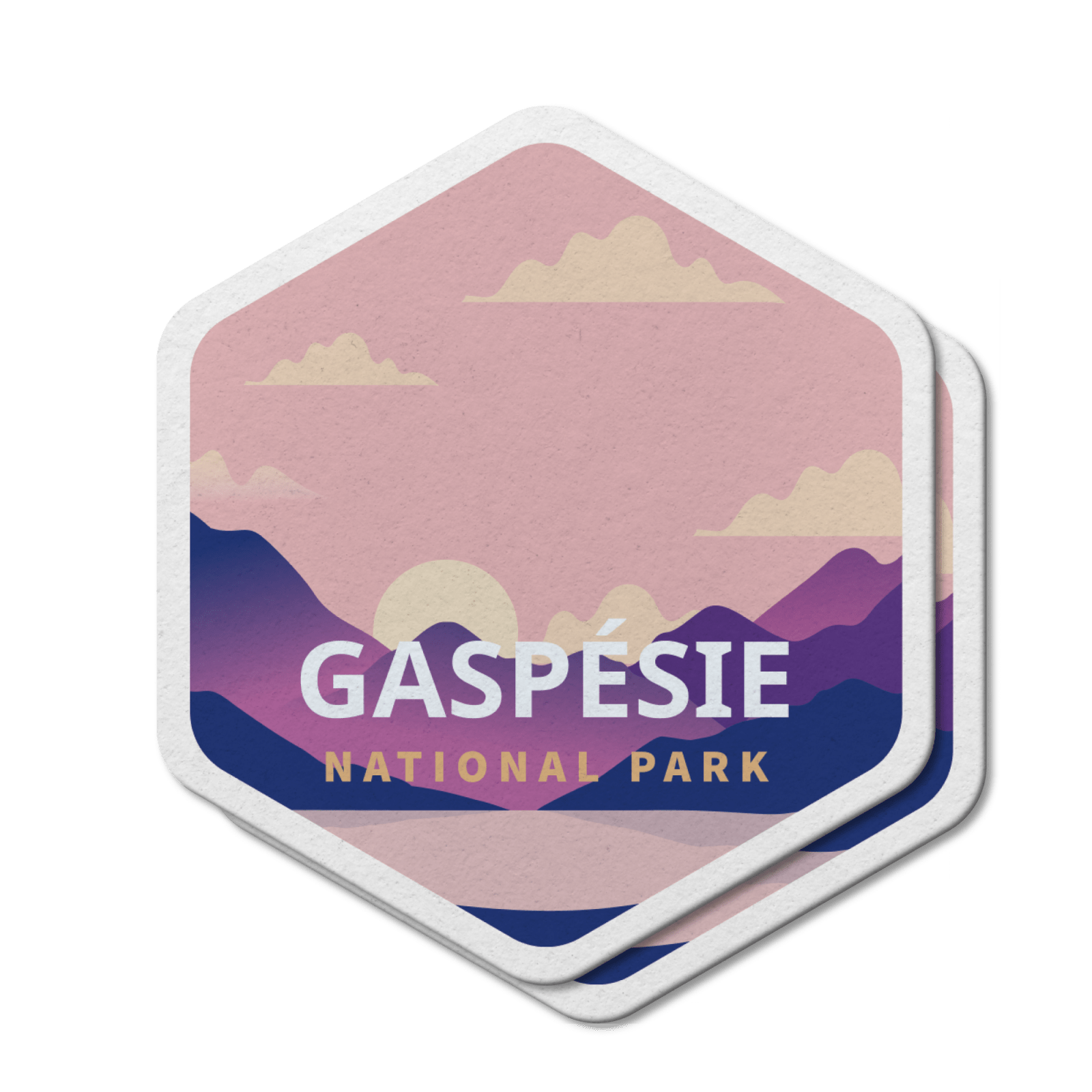 Gaspesie Quebec National Park Waterproof Vinyl Sticker, Canada Parks
