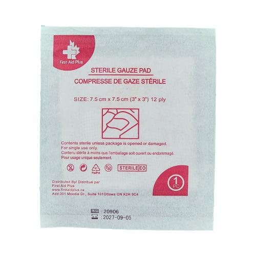 Gauze Pad, 12 Ply, 3