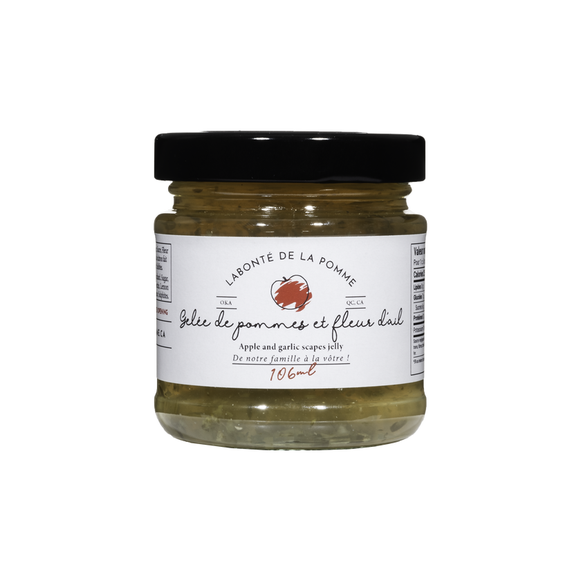 Gelée de pomme et fleur d'ail