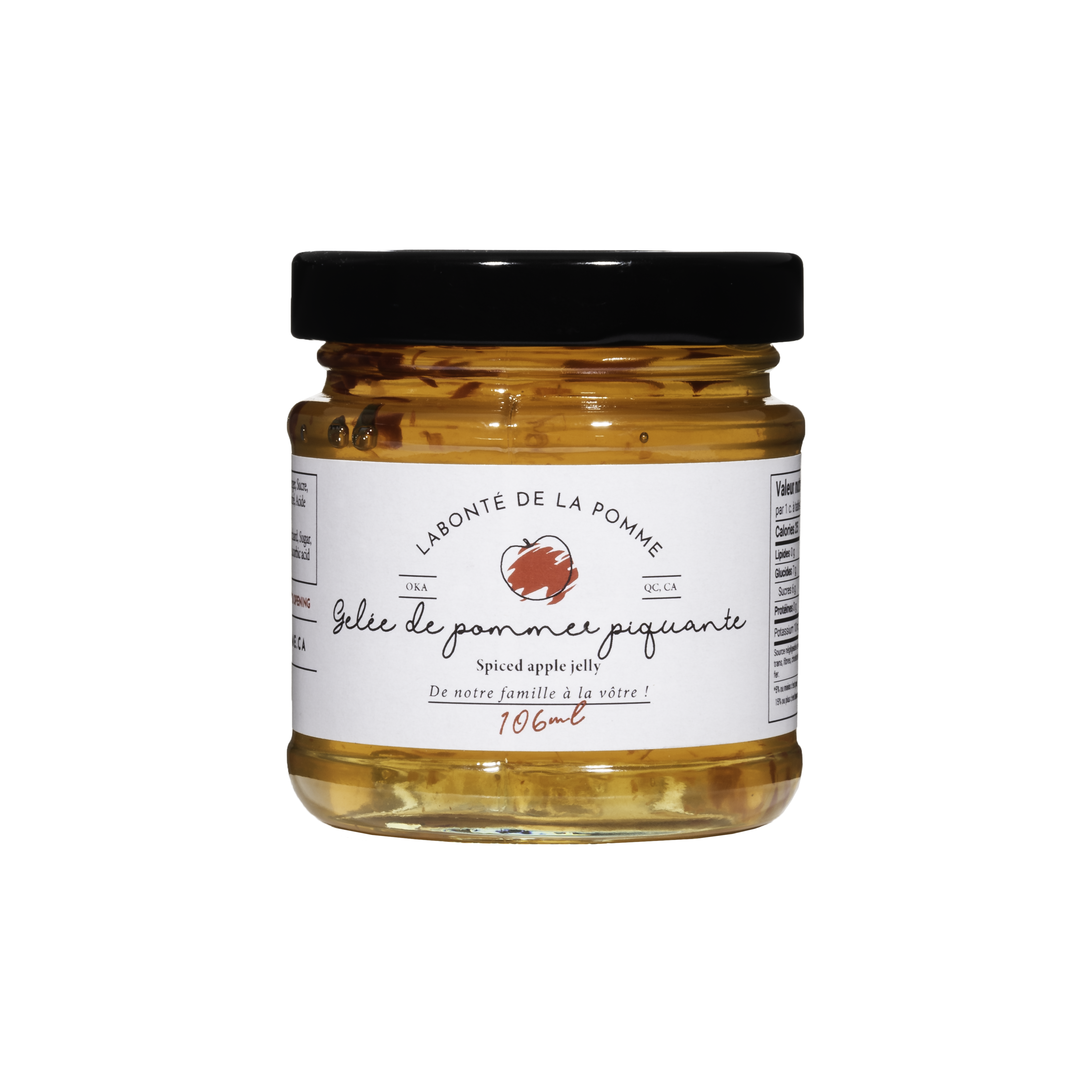Gelée de pommes piquante