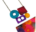 Geometric Jewelry Set with Bold Colors