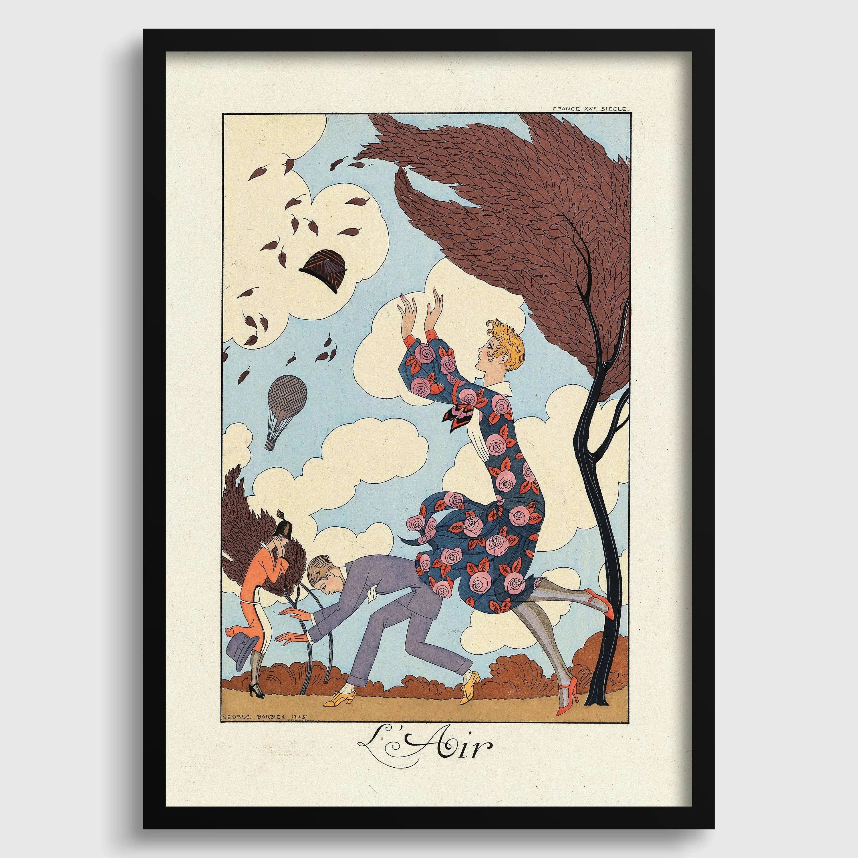 George Barbier - L'Air