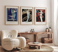 George Barbier STATEMENT TRIO | Famous Fashion Illustration Art Prints Nouveau available framed