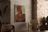 George Catlin Print: Little Wolf, Native American Portrait Art