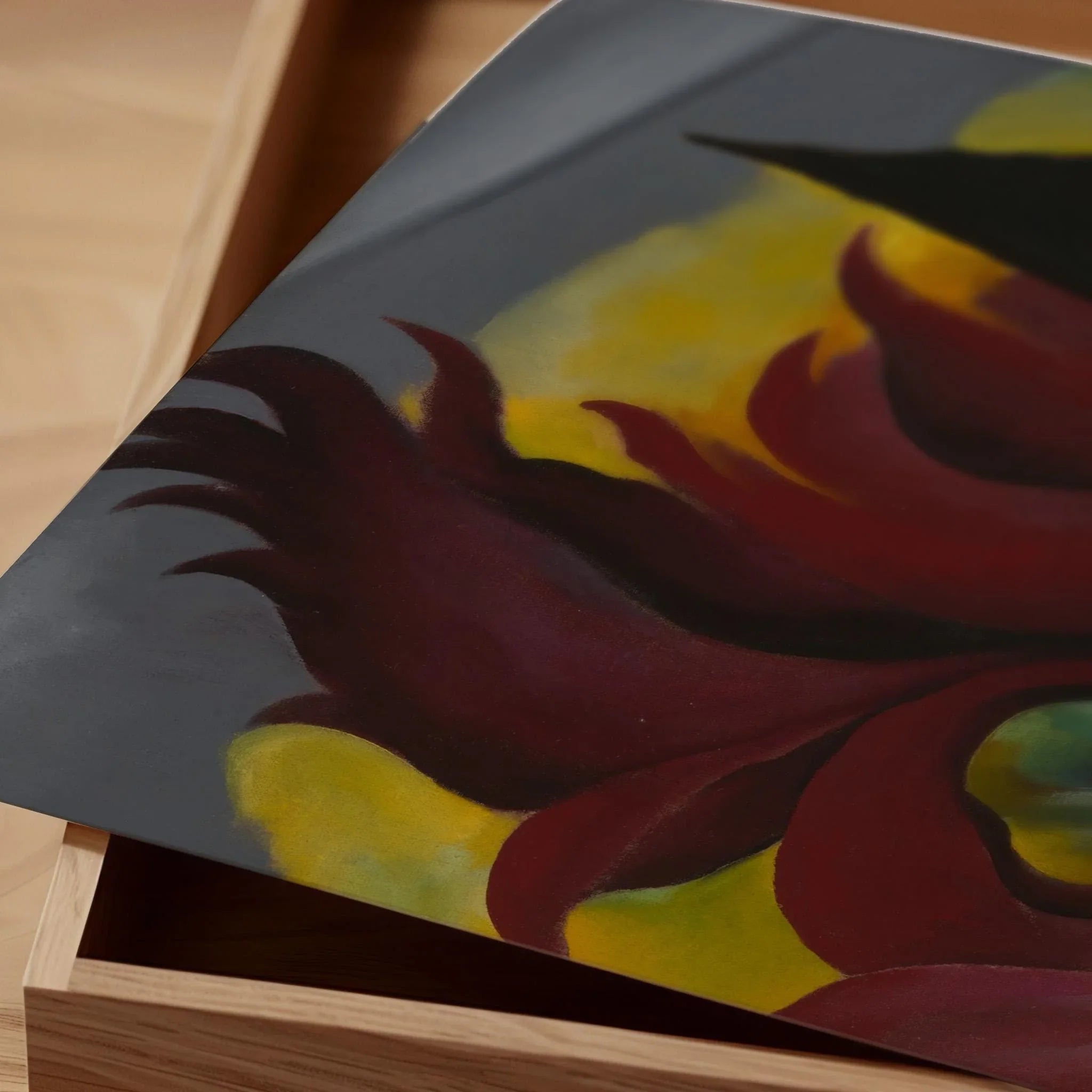Georgia O'Keeffe - Red Maple | The Astonishing Painting in Glorious Giclee Print (available handframed or unframed)