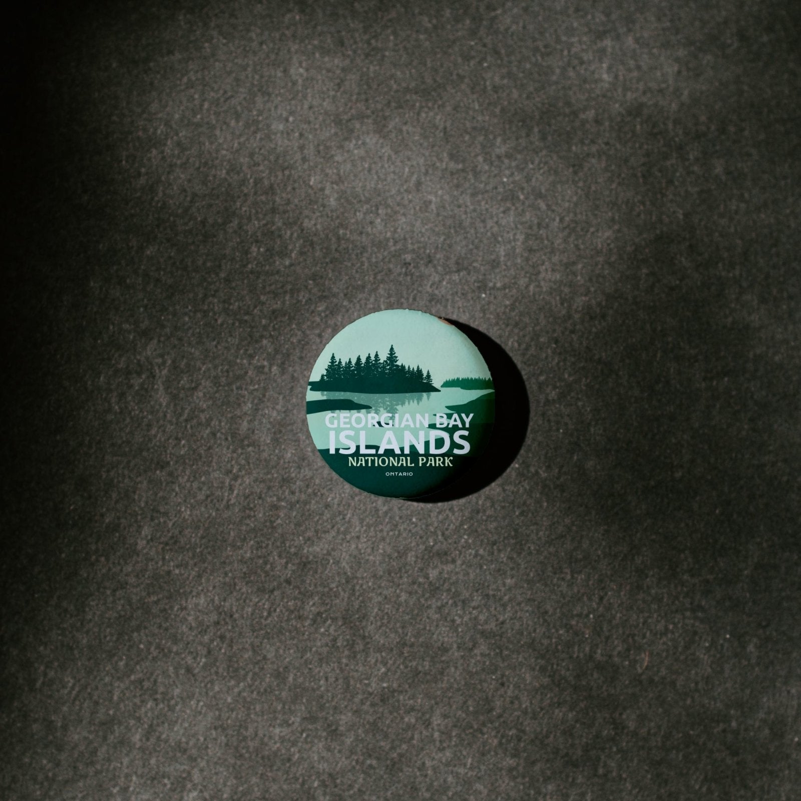 Georgian Bay Islands National Park of Canada Pinback Button, Canada Parks