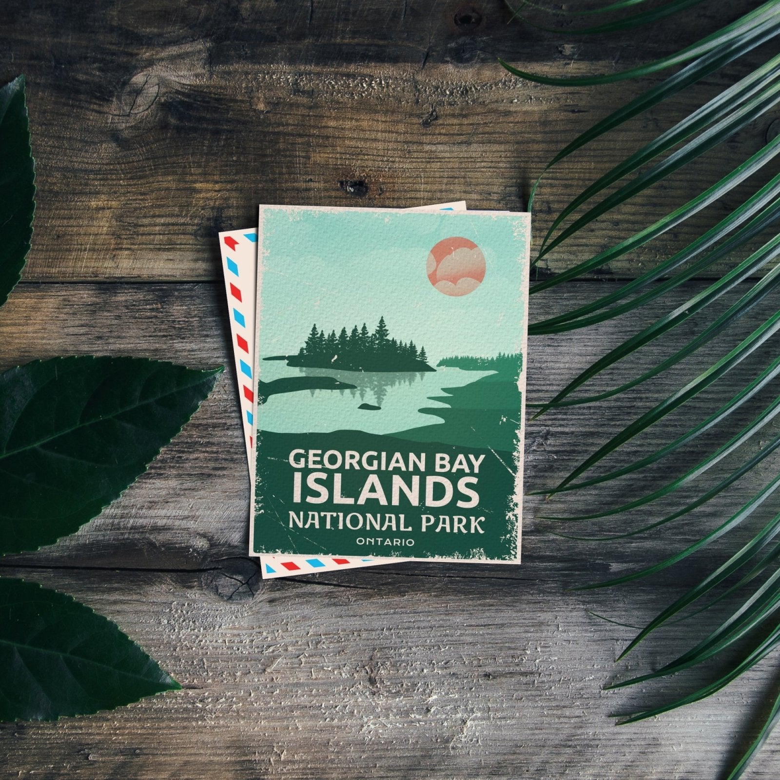 Georgian Bay Islands National Park of Canada Postcard, Canada Parks