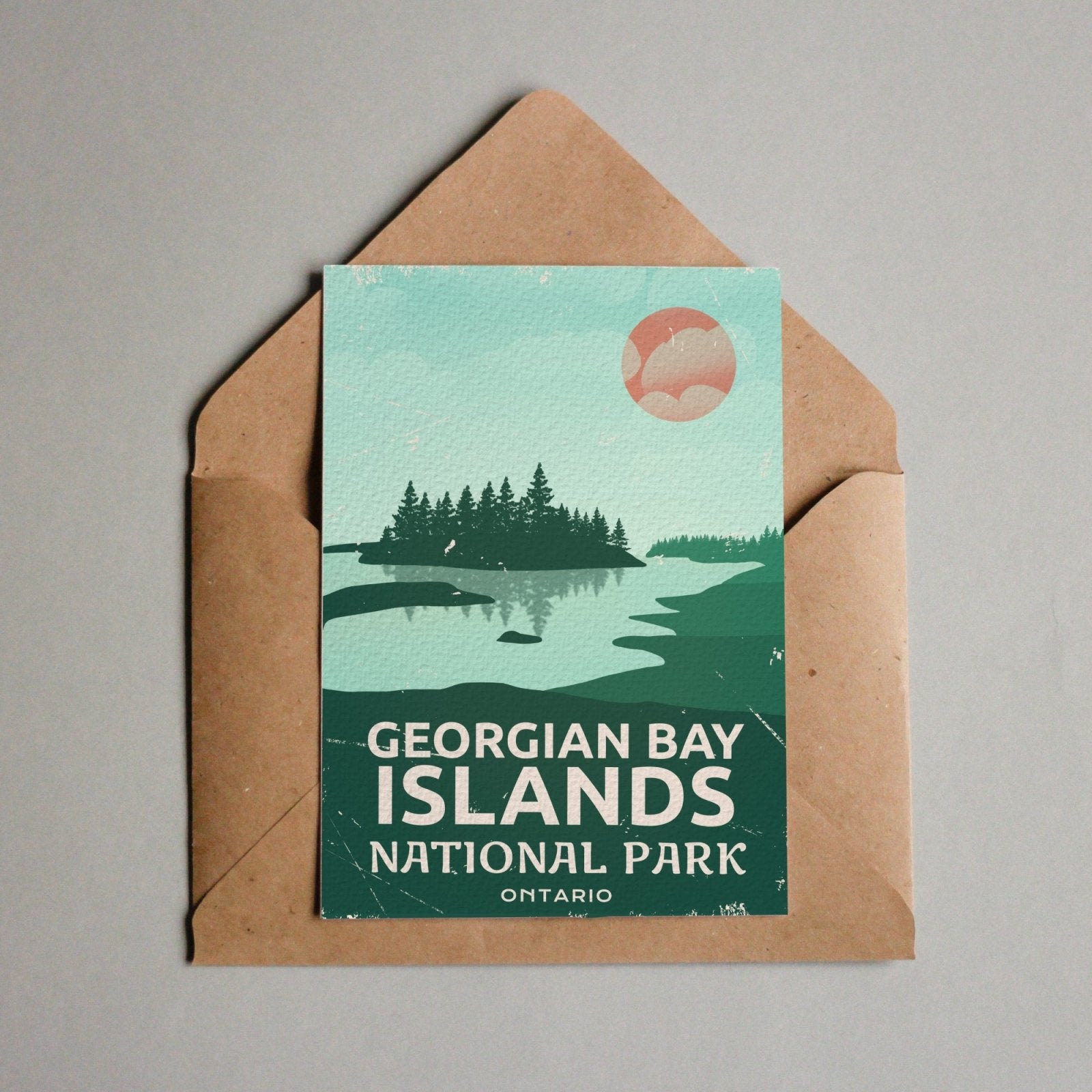Georgian Bay Islands National Park of Canada Postcard, Canada Parks
