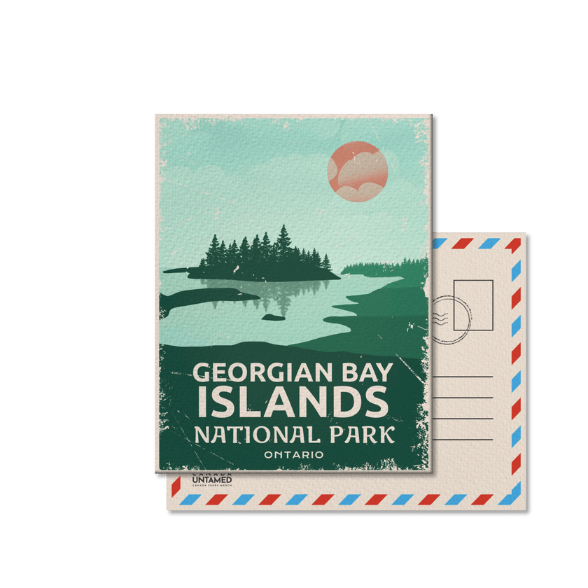 Georgian Bay Islands National Park of Canada Postcard, Canada Parks