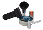 The Merkur Heritage Collection – Complete 5-Piece Wet Shaving Set with Platinum Blades