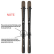 Ski Wall Mount Hangers | Minimal Military Grade Rubber