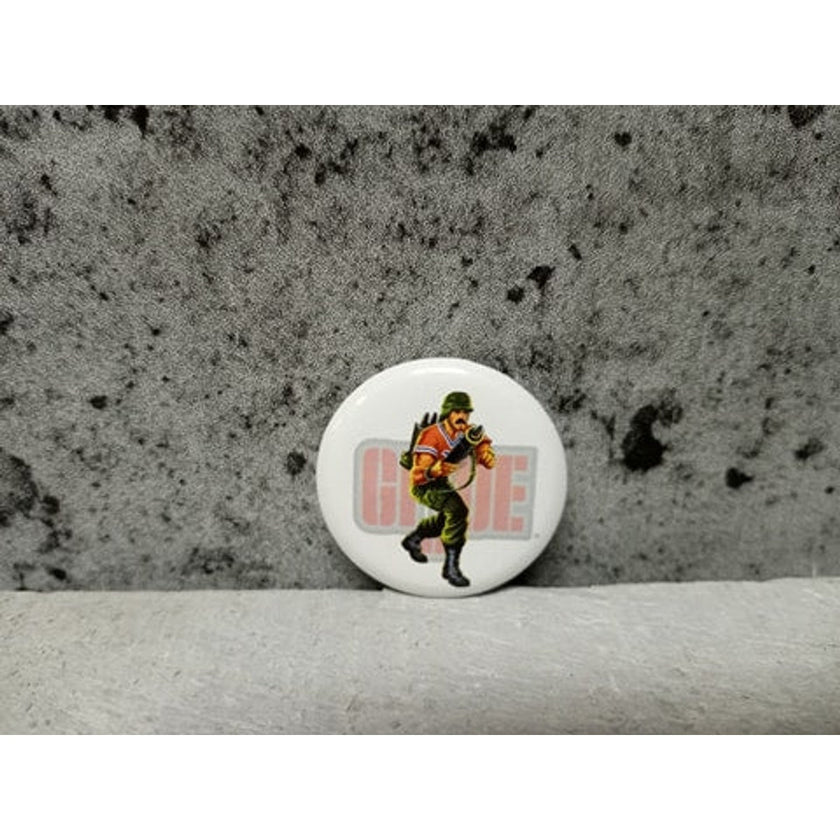 Gi Joe Bazooka Button