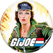 GI Joe Lady Jaye Button
