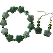 Bracelet et boucle d'oreille étoile
