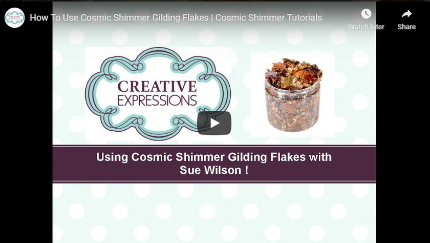 Cosmic Shimmer Gilding Flakes Kit