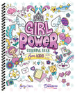 Girl Power Coloring Book for Kids (Spiral Edition)