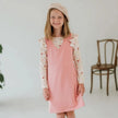 Baby Bamboo Ruffle Shoulder Long Sleeve Shirt | Beach Stone