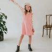 Baby Bamboo Ruffle Shoulder Long Sleeve Shirt | Beach Stone