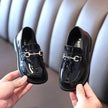 Girls Fashion British Children's Single-layer Shoes