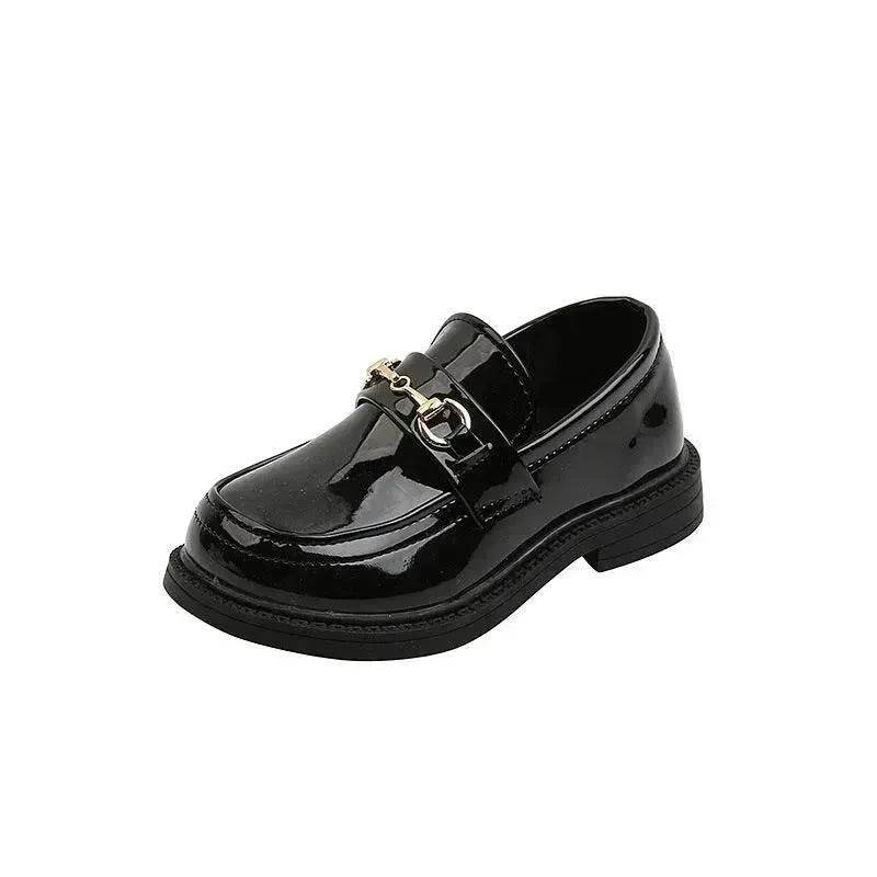 Girls Fashion British Children's Single-layer Shoes
