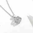 Girls star love fashion rhinestone Pearl Silver necklace for Women