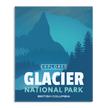 Glacier National Park 'Explored' Poster, Canada Parks