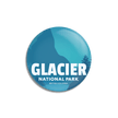Glacier National Park of Canada Pinback Button, Canada Parks