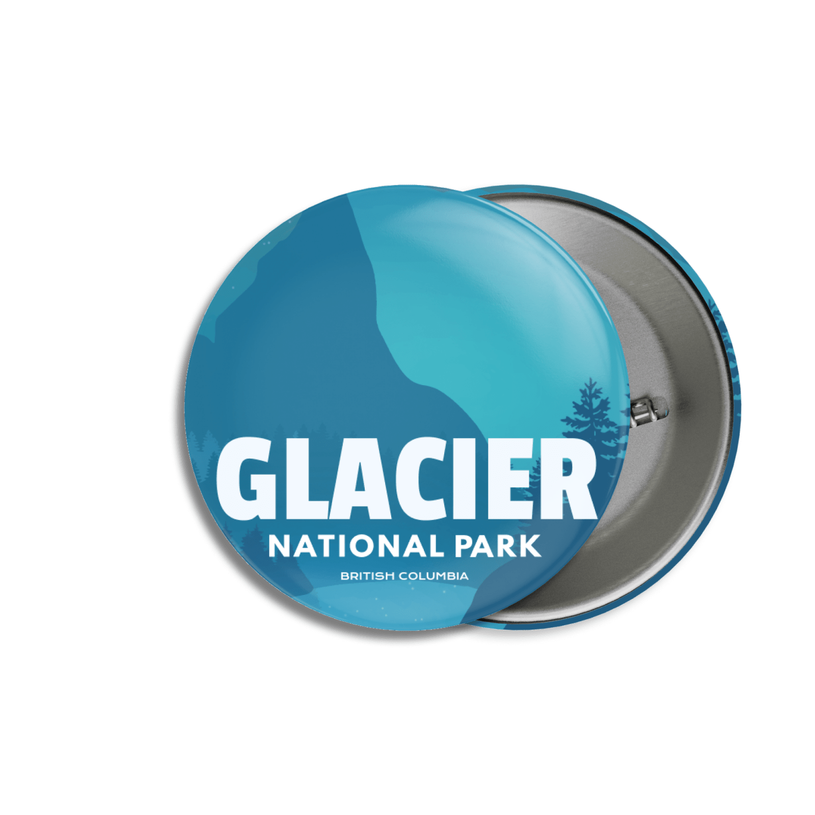 Glacier National Park of Canada Pinback Button, Canada Parks