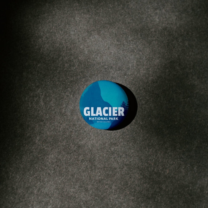 Glacier National Park of Canada Pinback Button, Canada Parks