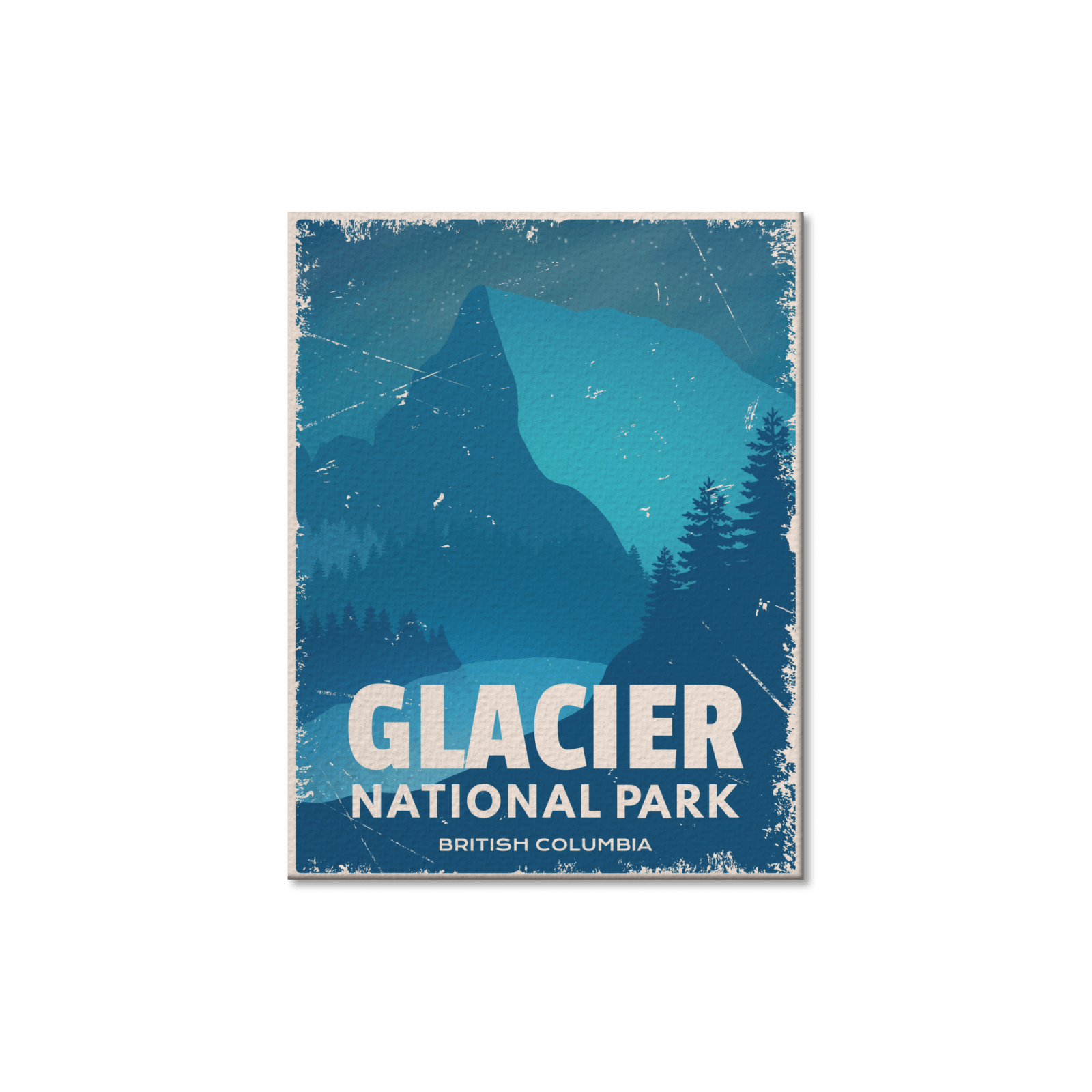 Glacier National Park of Canada Postcard, Canada Parks