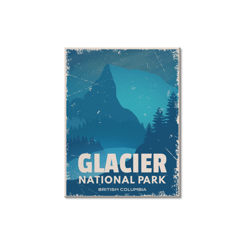 Glacier National Park of Canada Postcard, Canada Parks