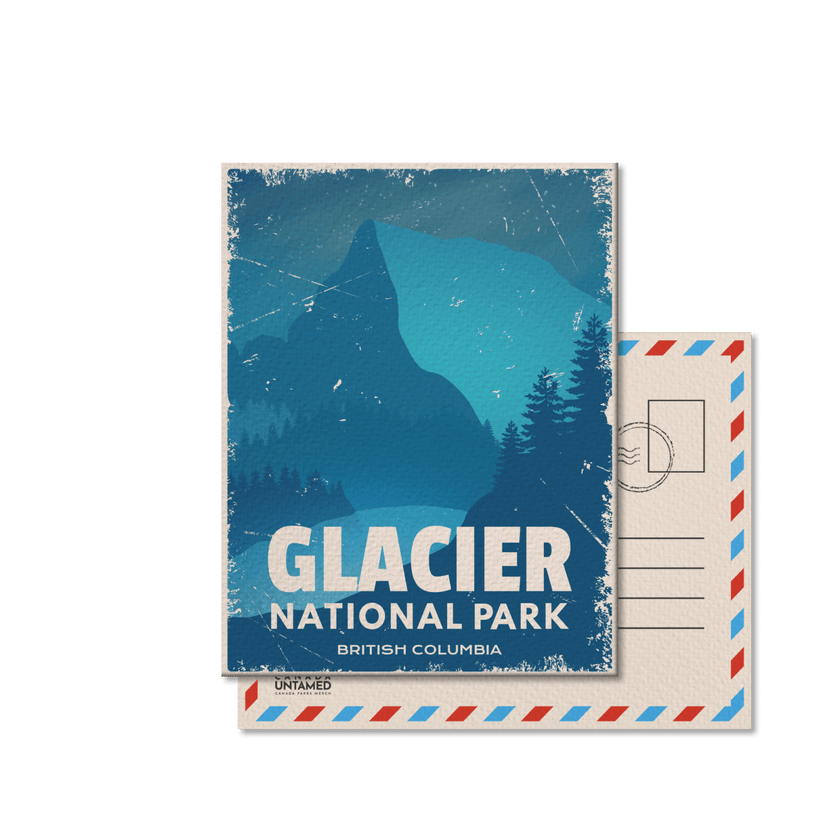 Glacier National Park of Canada Postcard, Canada Parks
