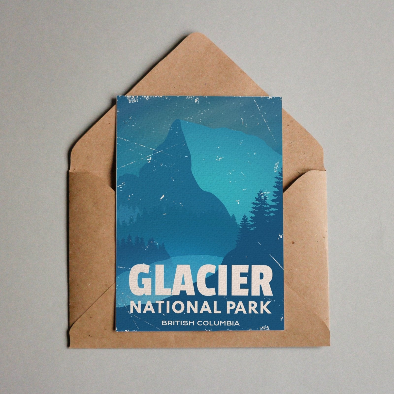Glacier National Park of Canada Postcard, Canada Parks