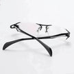 Glasses Frame Rimless Pure Titanium Glasses Frame Women