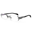 Glasses Frame Rimless Pure Titanium Glasses Frame Women