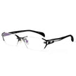 Glasses Frame Rimless Pure Titanium Glasses Frame Women