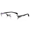 Glasses Frame Rimless Pure Titanium Glasses Frame Women