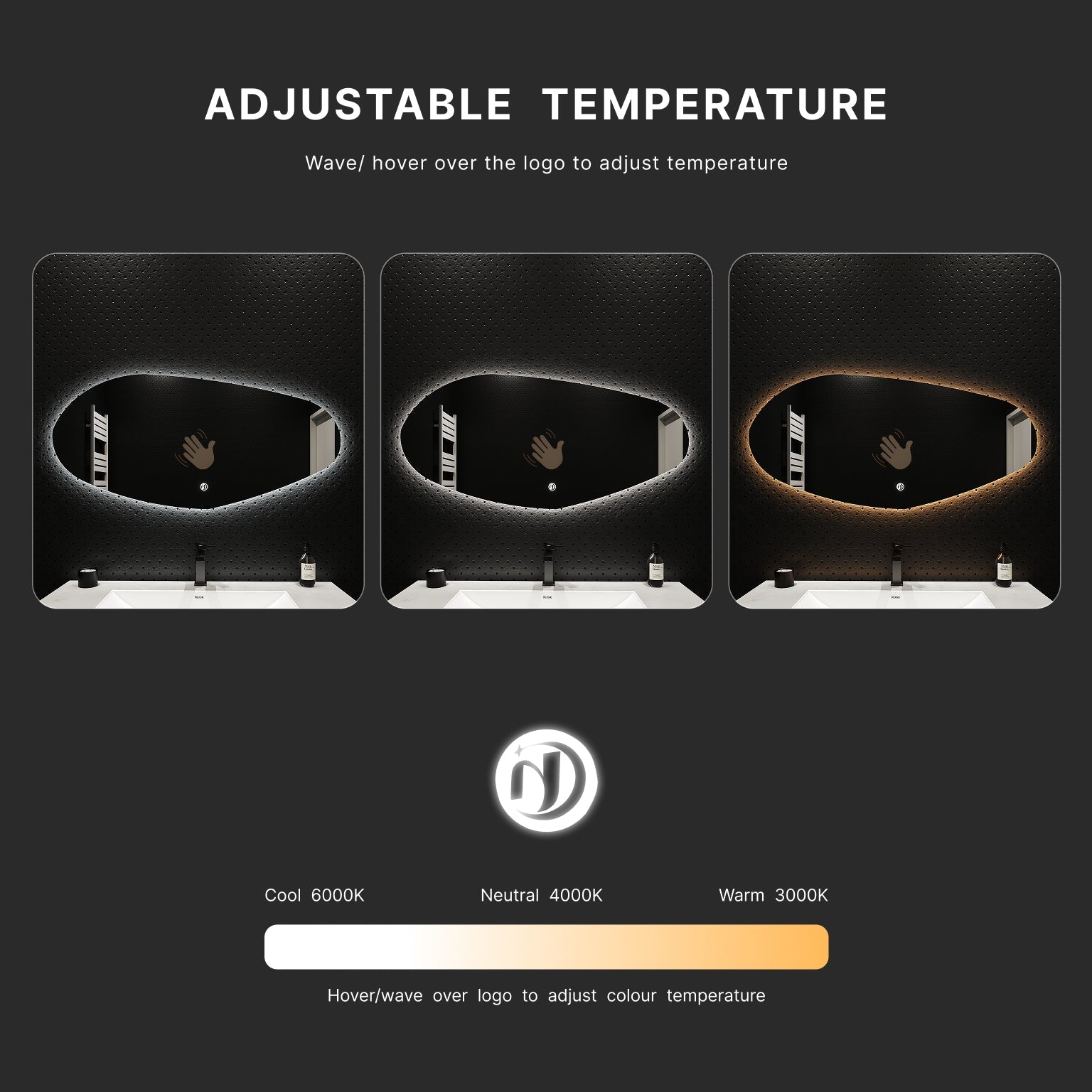Glide LED Mirror – 42