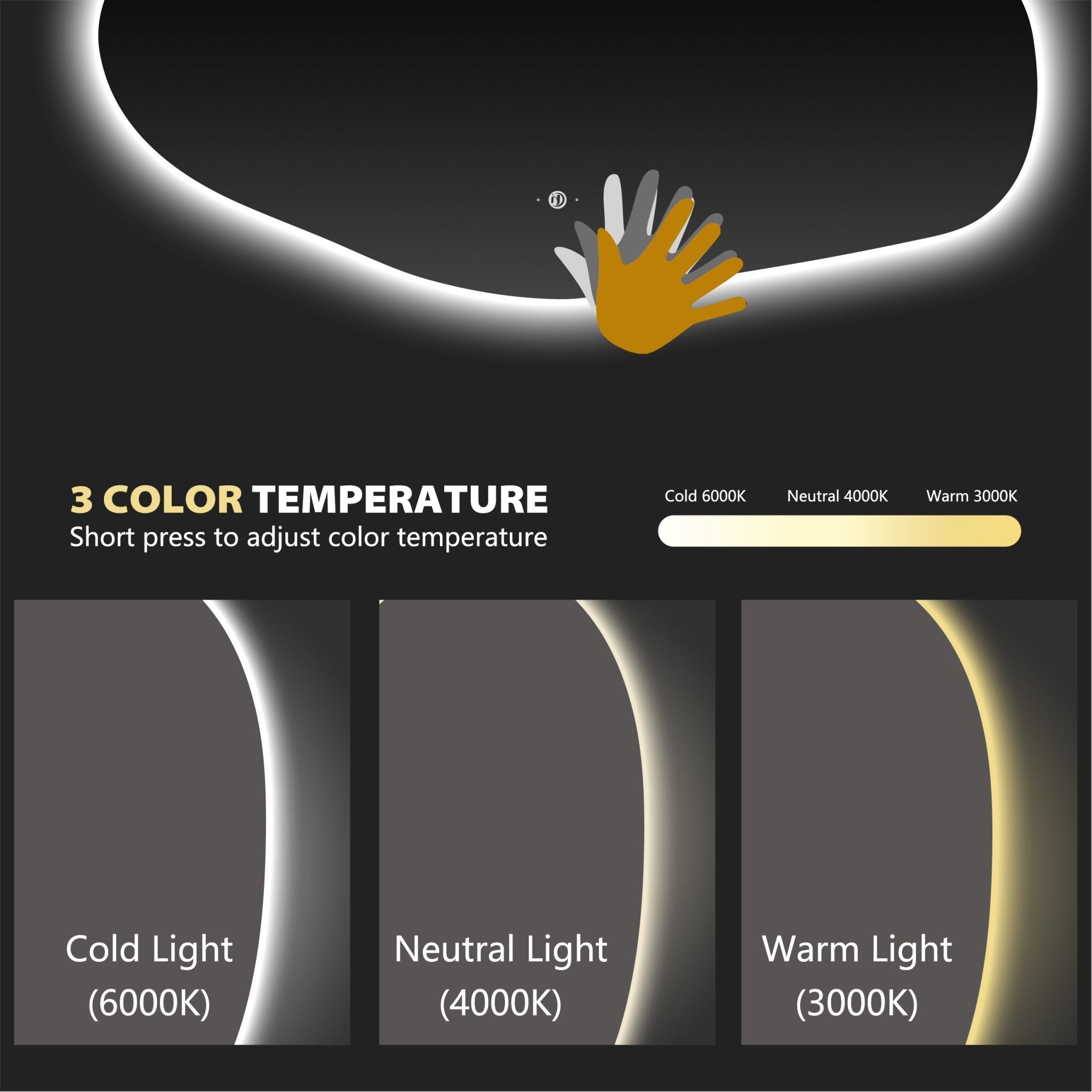 Glide LED Mirror – 42