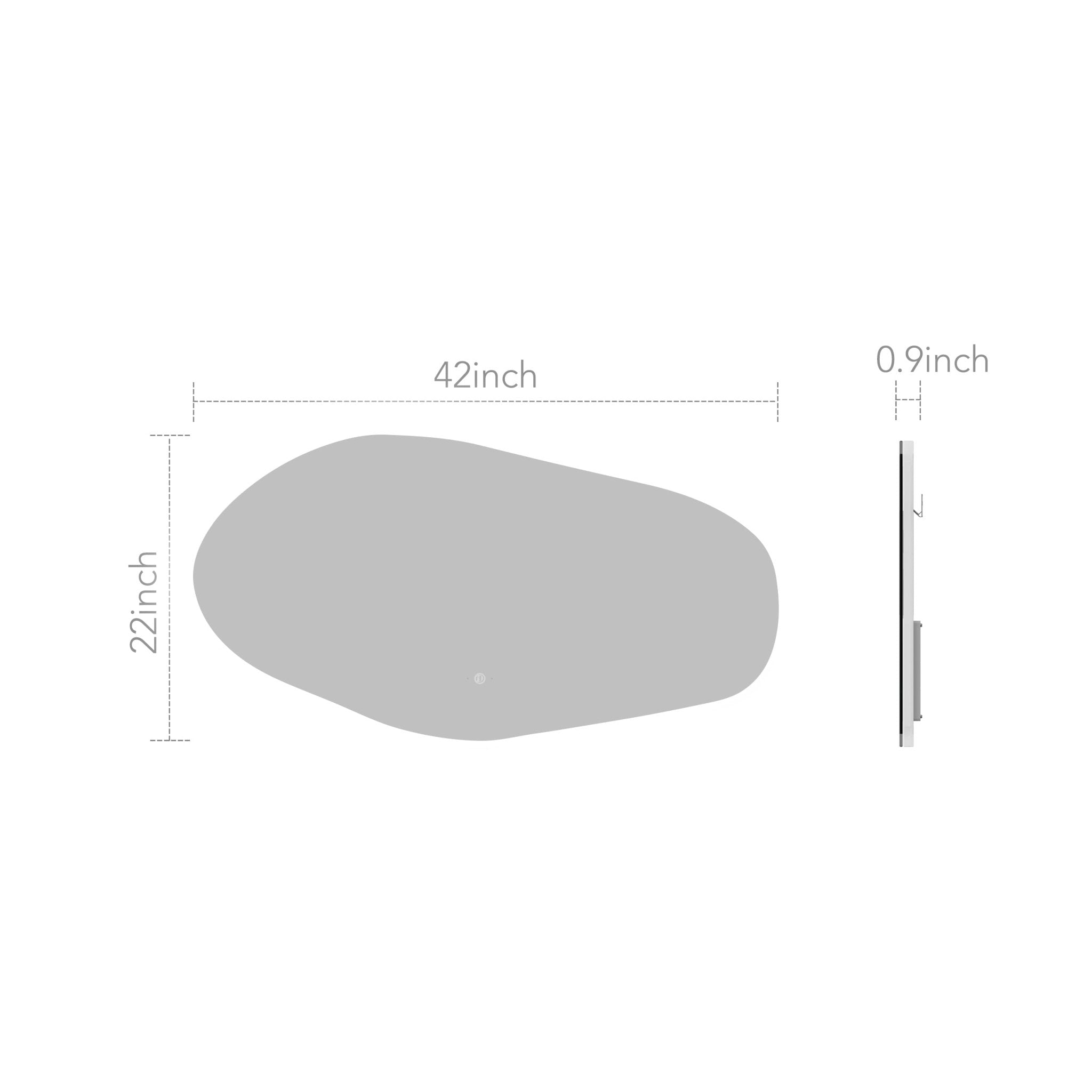 Glide LED Mirror – 42