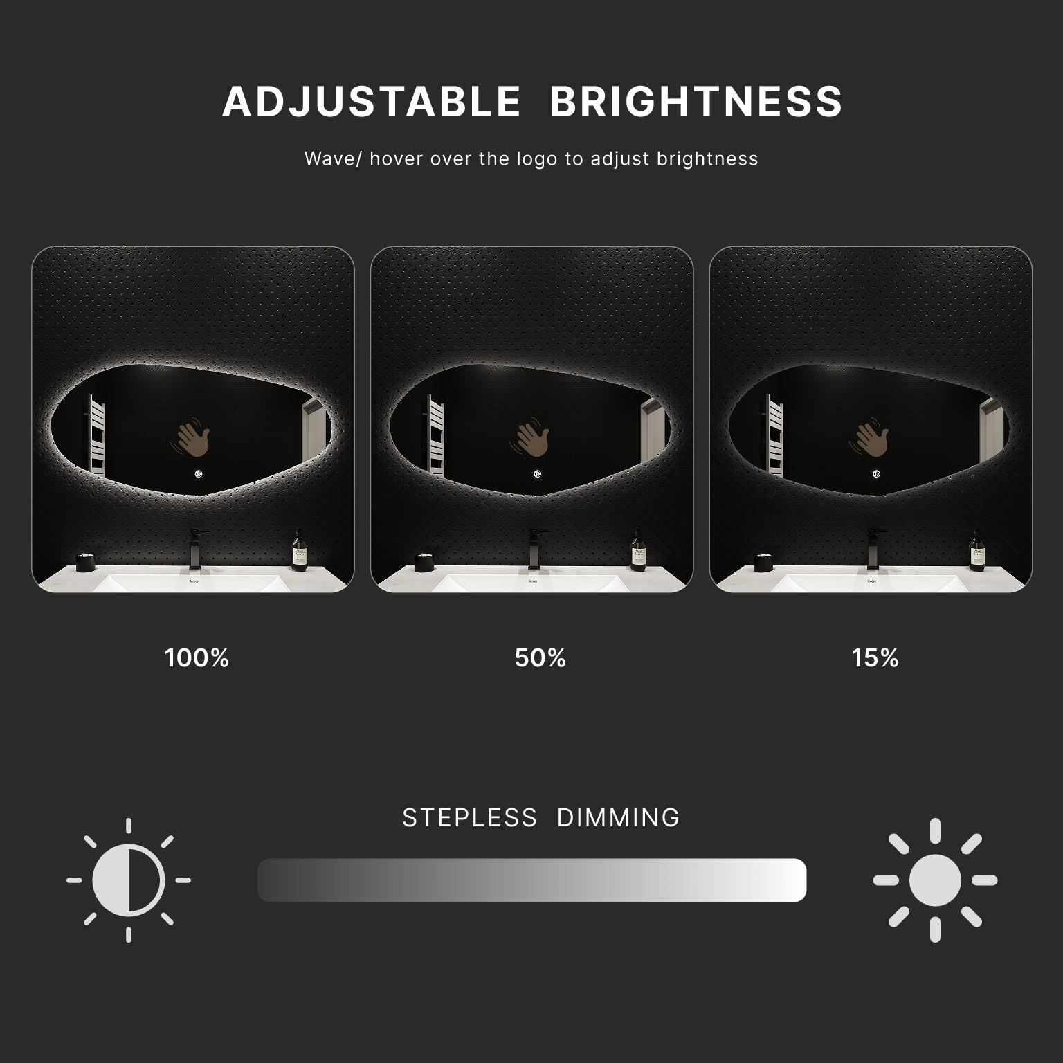 Glide LED Mirror – 42
