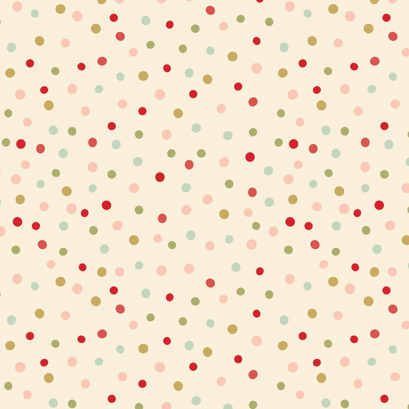 Riley Blake Eggnog Glisten 108in Wideback