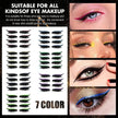 Glittering Eyeliner Sticker False lashes set