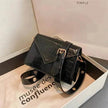 Glossy Stone Pattern Shoulder Crossbody HandBag