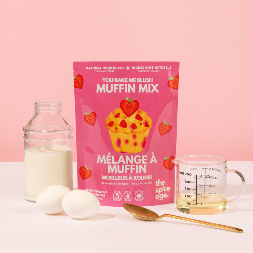 You Bake me Blush Muffin Mix - Gluten Free