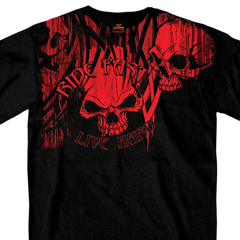 BOL Men's Over The Top Skull T-Shirt