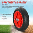 Soozier Rolling Kayak Cart Kayak Cart Dolly Transporter for Cleaning, Storing, & Maintenance with Aluminum Frame & Folding Design