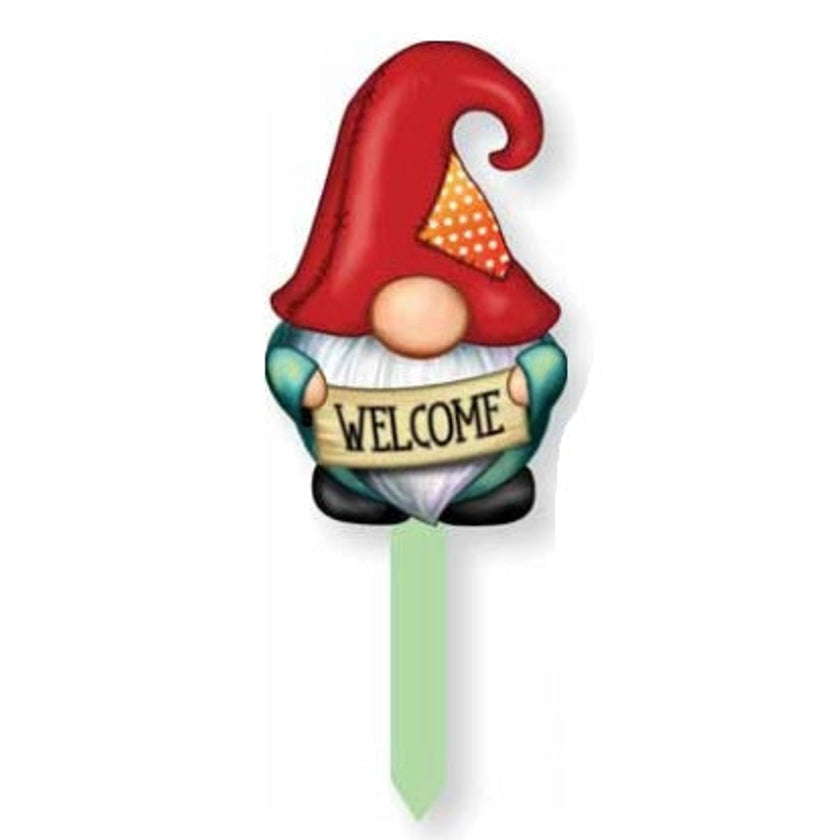 Gnome Welcome Yard Sign