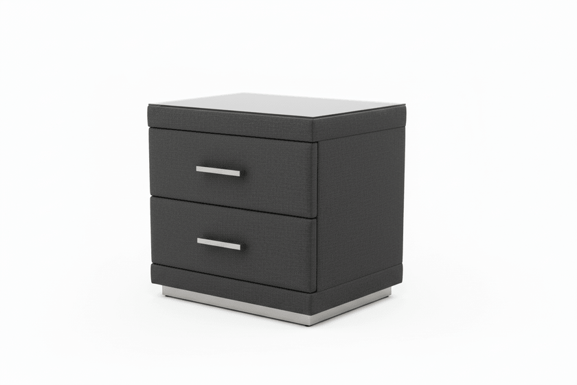 GNS550 Two-Drawer Bedside Table