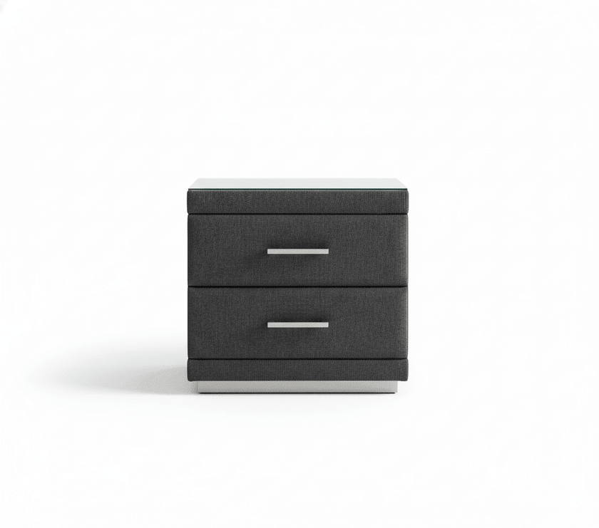GNS550 Two-Drawer Bedside Table